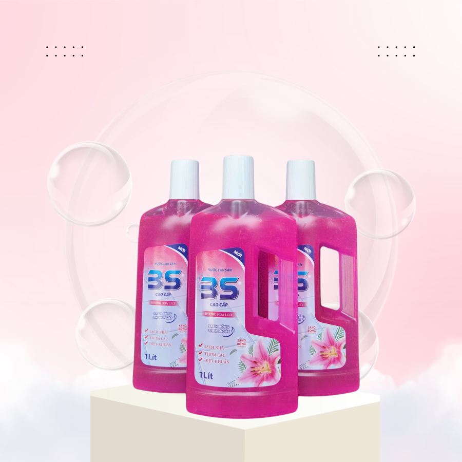 Nước Lau Sàn loại 1 lít Hương hoa Ly1